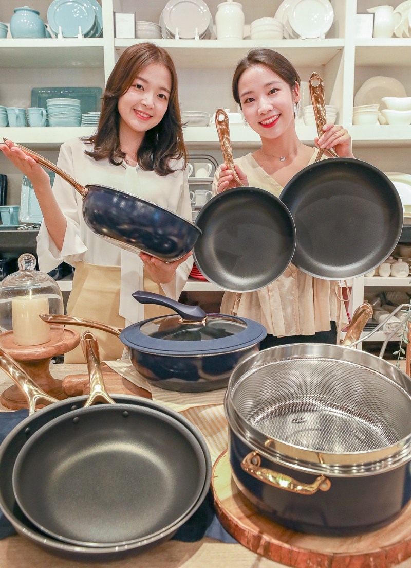 현대홈쇼핑, '1cm 높인' PB 프라이팬 ‘알레보 IH 스타일팬’ 출시