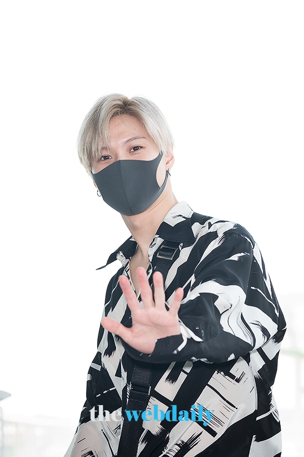 슈퍼엠(SuperM) 태민, 인천국제공항 출국 현장