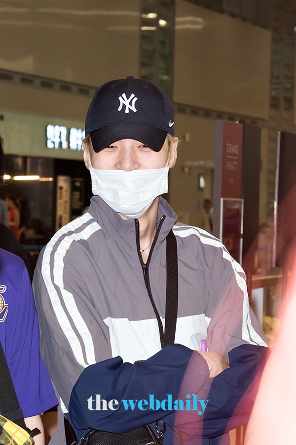 몬스타엑스(MONSTAX) 민혁, 인천국제공항 입국 현장