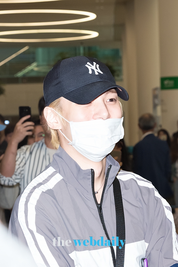몬스타엑스(MONSTAX) 민혁, 인천국제공항 입국 현장