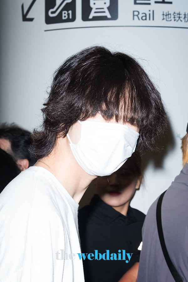 몬스타엑스(MONSTAX) 형원, 인천국제공항 입국 현장