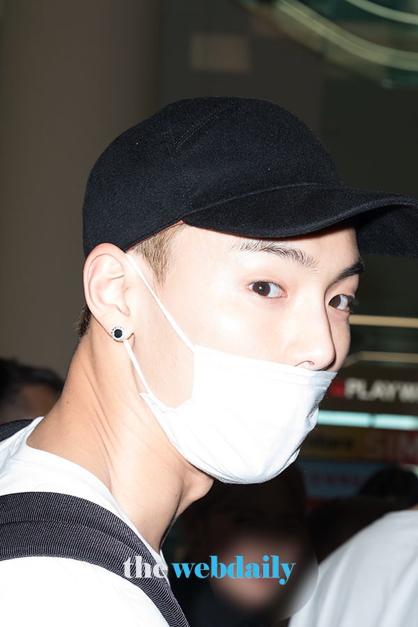 몬스타엑스(MONSTAX) 셔누, 인천국제공항 입국 현장