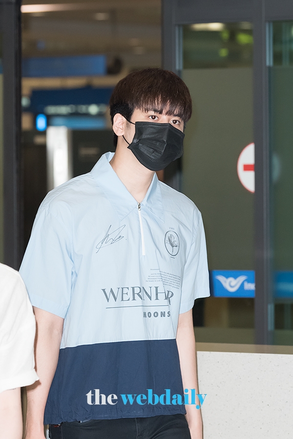 아이콘(iKON) 정찬우, 인천국제공항 입국 현장