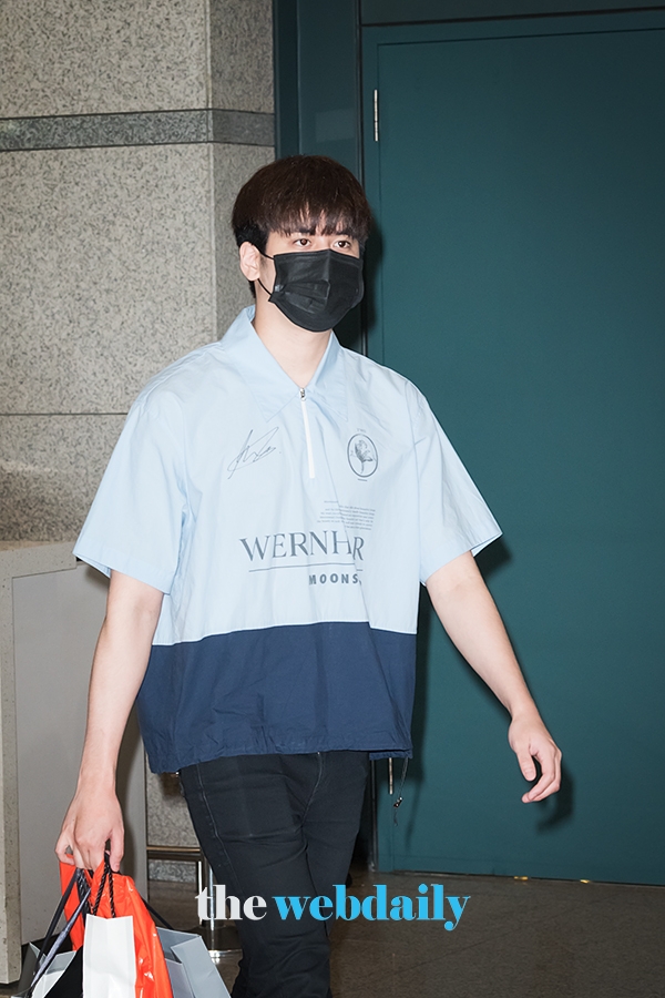 아이콘(iKON) 정찬우, 인천국제공항 입국 현장
