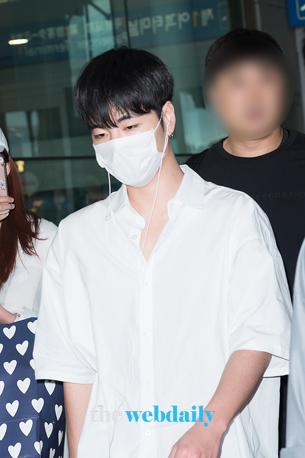 아이콘(iKON) 구준회, 인천국제공항 입국 현장