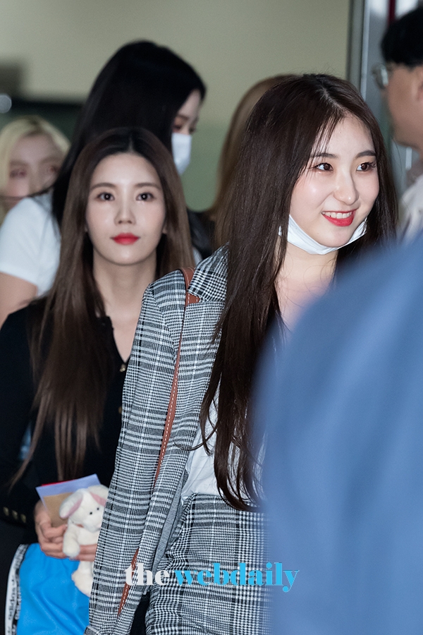아이즈원(IZONE) 이채연, 김포국제공항 입국 현장