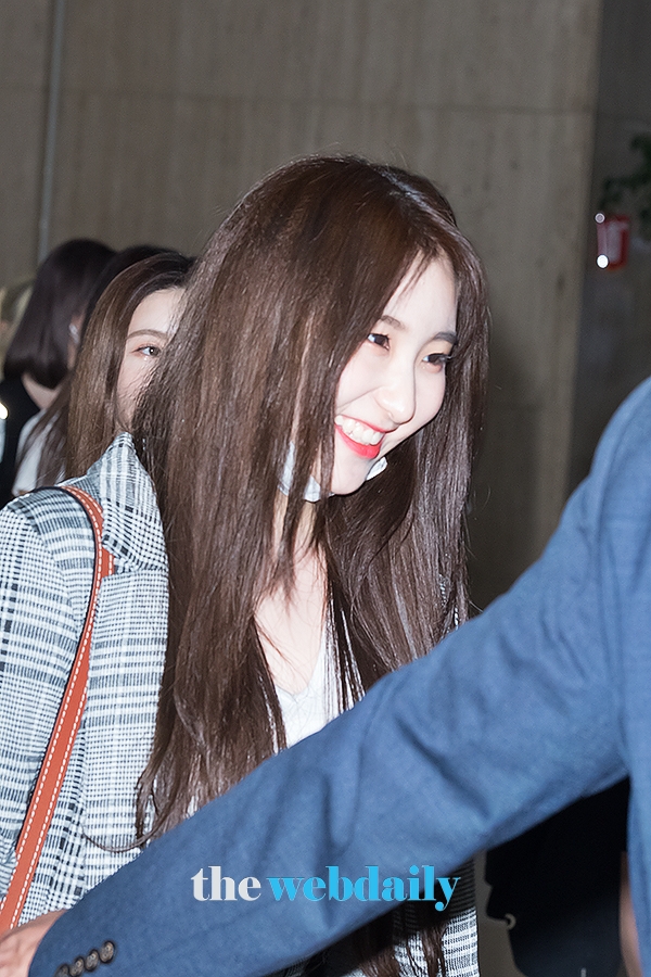 아이즈원(IZONE) 이채연, 김포국제공항 입국 현장
