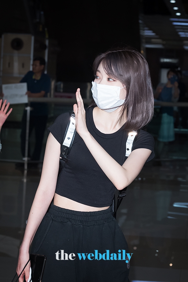 아이즈원(IZONE) 미야와키사쿠라, 김포국제공항 입국 현장