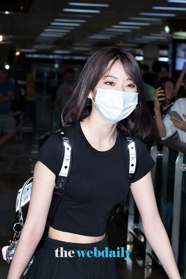 아이즈원(IZONE) 미야와키사쿠라, 김포국제공항 입국 현장