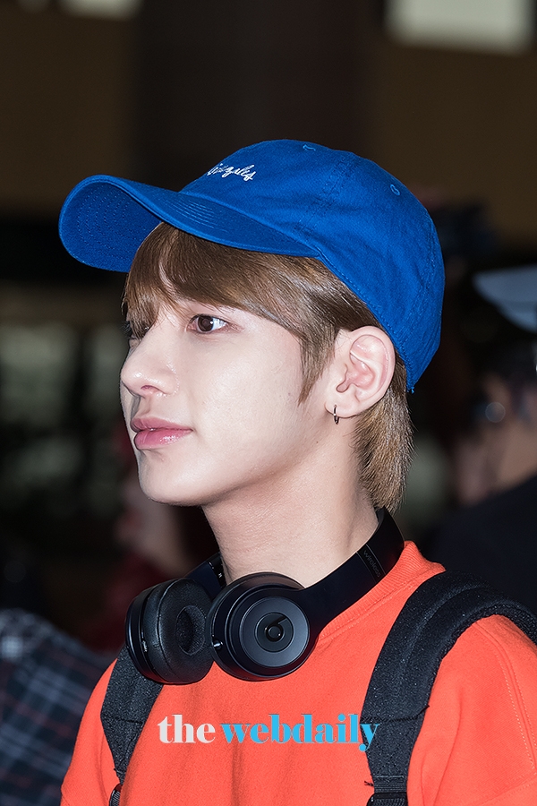 투모로우바이투게더(TXT) 태현, 김포국제공항 출국 현장