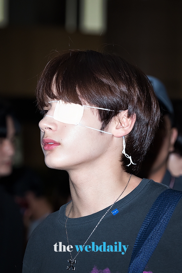 투모로우바이투게더(TXT) 휴닝카이, 김포국제공항 출국 현장