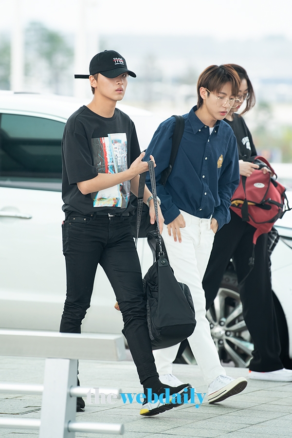 NCTDREAM(엔시티드림) 해찬-런쥔, 인천국제공항 출국 현장