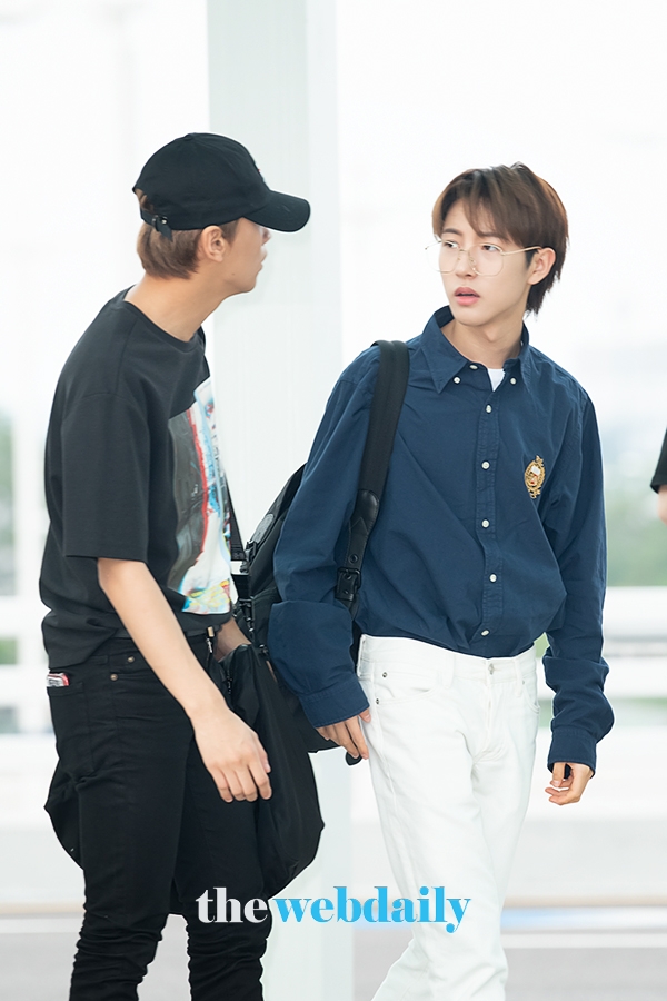 NCTDREAM(엔시티드림) 해찬-런쥔, 인천국제공항 출국 현장