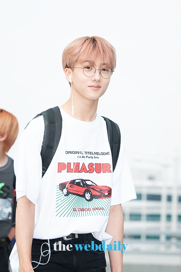 NCTDREAM(엔시티드림) 지성, 인천국제공항 출국 현장