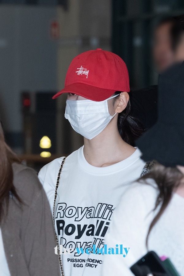 우주소녀 설아, 인천국제공항 입국 현장