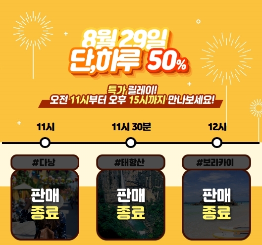 특별한 가격에 만나는 모두투어 여행박람회...깜짝 할인 찬스 눈길