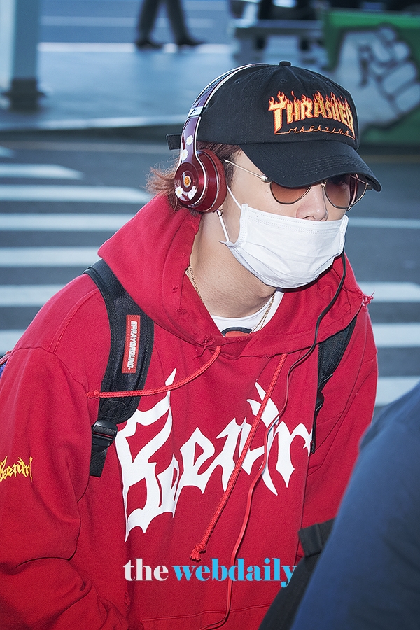 아이콘(iKON) 바비, 인천국제공항 출국 현장
