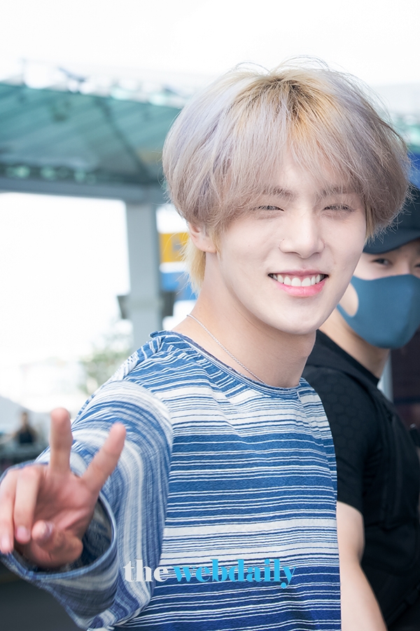 몬스타엑스(MONSTAX) 민혁, 김포국제공항 출국 현장