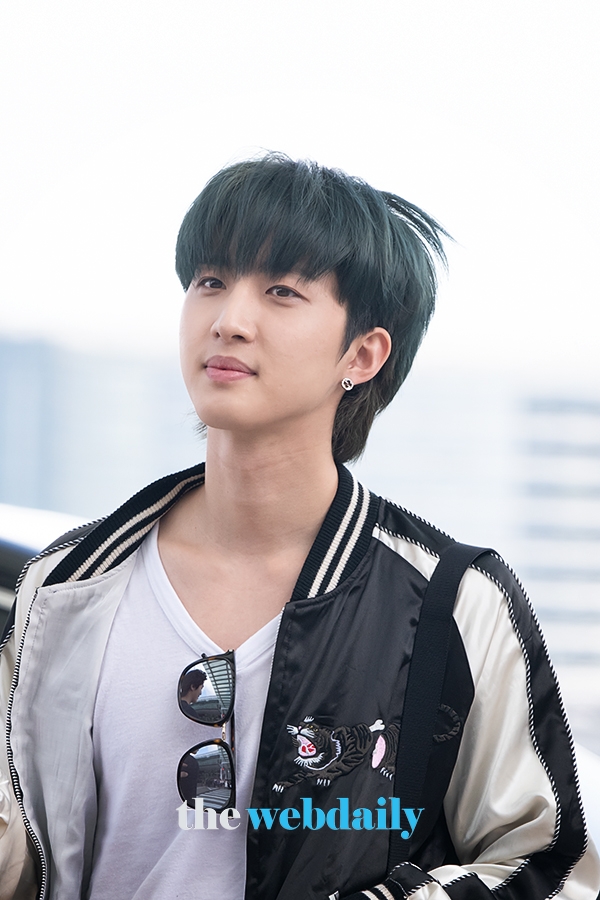 펜타곤(PENTAGON) 후이, 인천국제공항 출국 현장