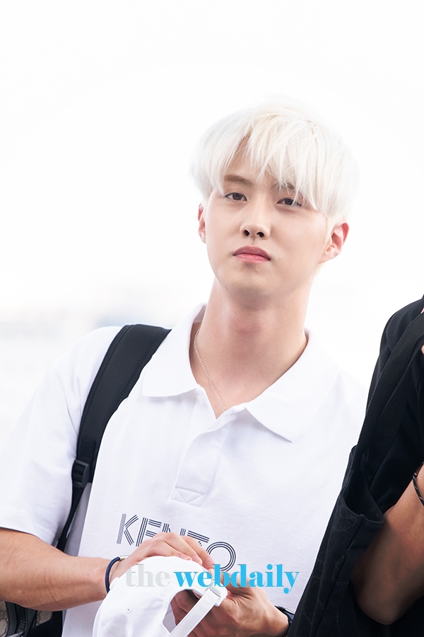 펜타곤(PENTAGON) 여원, 인천국제공항 출국 현장