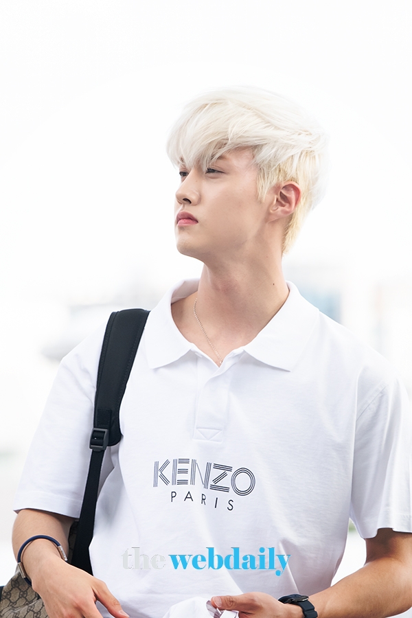 펜타곤(PENTAGON) 여원, 인천국제공항 출국 현장