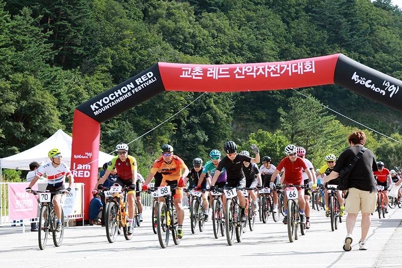 교촌치킨, ‘2019 교촌 레드 산악자전거대회’ 진행
