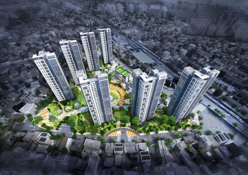 인천 경동구역 도시환경정비사업 조감도.(사진=한국토지신탁)