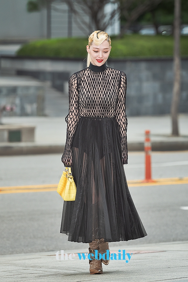 설리, '펜디’ 포토월 행사 현장