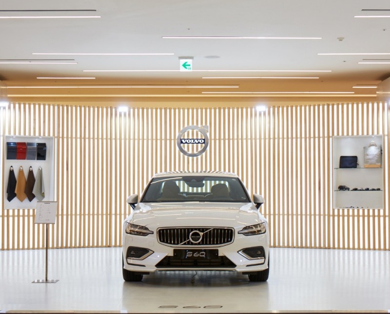 신형 S60 팝업스토어.(사진=볼보자동차코리아)