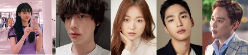 사진=오연서 안재현 인스타그램, 눈컴퍼니, 빅픽처엔터테인먼트, 에이스토리(왼쪽부터 오연서, 안재현, 김슬기, 구원, 허정민)