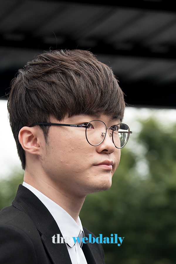 프로게이머 페이커, 오메가 포토월 행사 현장