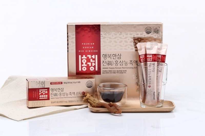홍건강 행복한삼 진 홍삼농축액스틱.(사진=일화)