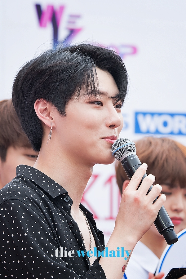 X1(엑스원) 조승연, KBS월드 '위 케이팝(WE K-POP)' 녹화 현장