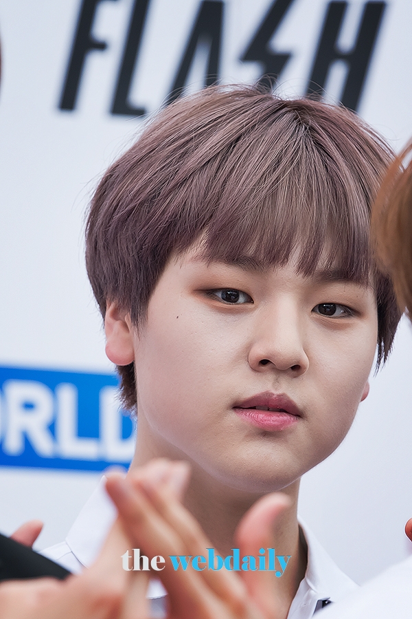 X1(엑스원) 남도현, KBS월드 '위 케이팝(WE K-POP)' 녹화 현장