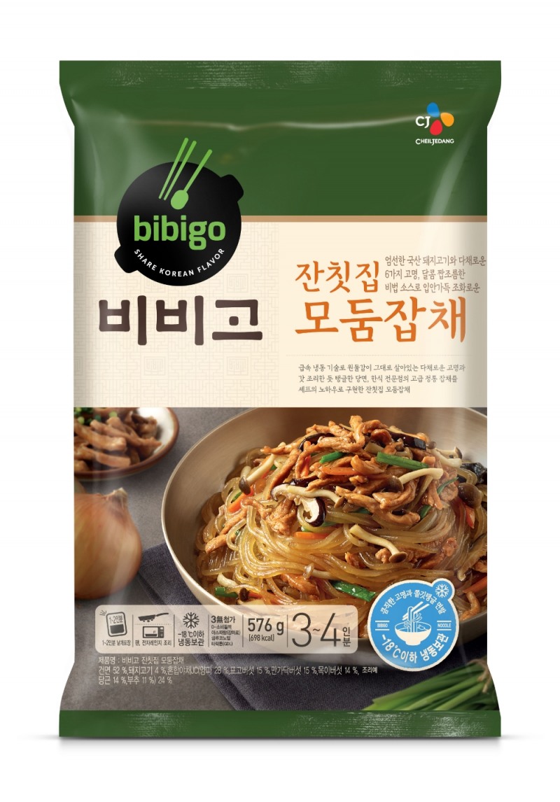CJ제일제당, 5분 만에 만드는 간편식 잡채 출시