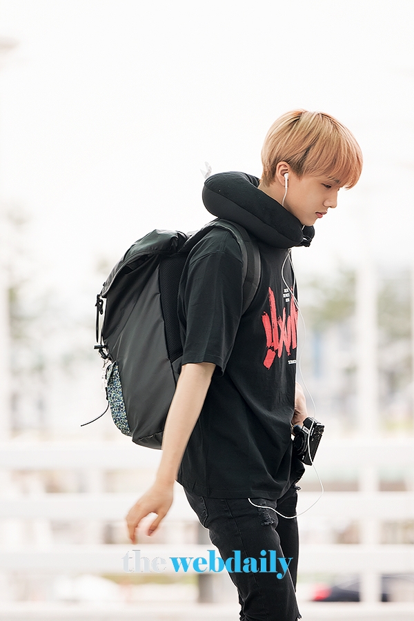 NCTDREAM(엔시티드림) 지성, 인천국제공항 출국 현장