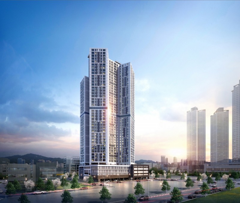 도원아파트 가로주택정비사업 투시도.(사진=한국토지신탁)