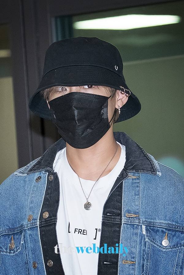 AB6IX 박우진, 인천국제공항 입국 현장