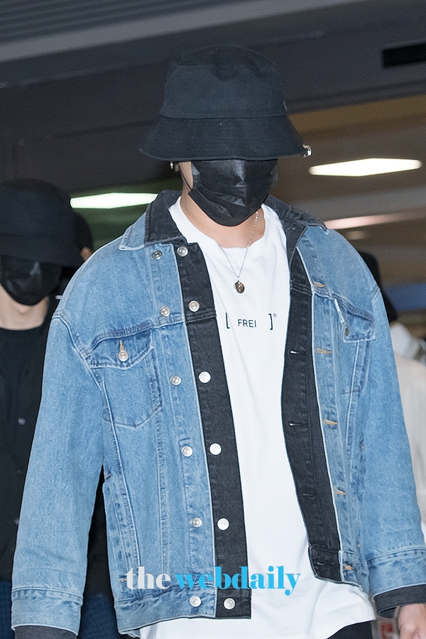 AB6IX 박우진, 인천국제공항 입국 현장