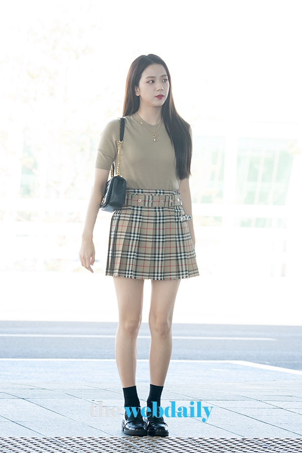 BLACKPINK(블랙핑크) 지수, 인천국제공항 출국 현장