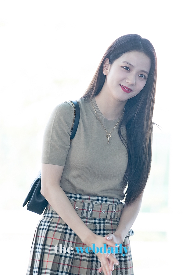 BLACKPINK(블랙핑크) 지수, 인천국제공항 출국 현장