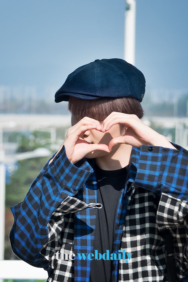 X1(엑스원) 남도현, 인천국제공항 출국 현장