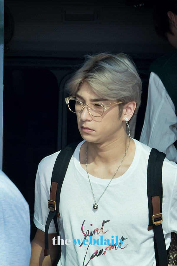 X1(엑스원) 이한결, 인천국제공항 출국 현장
