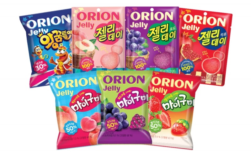 오리온, 젤리 통합브랜드 ‘오리온젤리’ 론칭