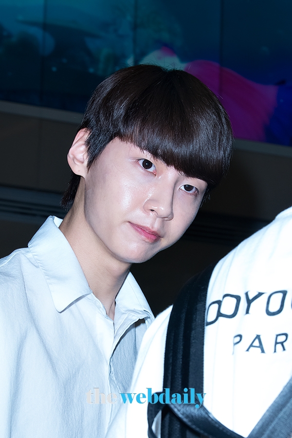 이진혁, 인천국제공항 입국 현장