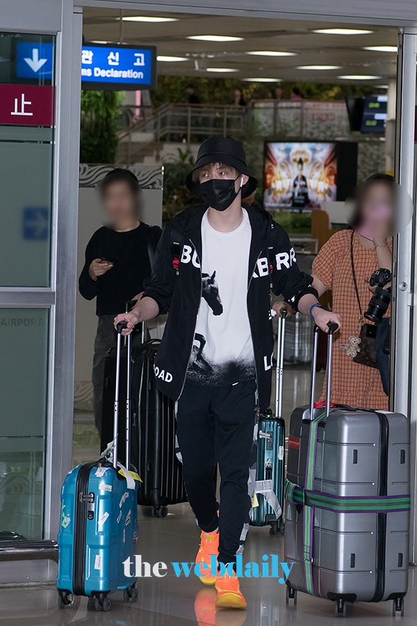 NCT DREAM(엔시티드림) 천러, 김포국제공항 입국 현장