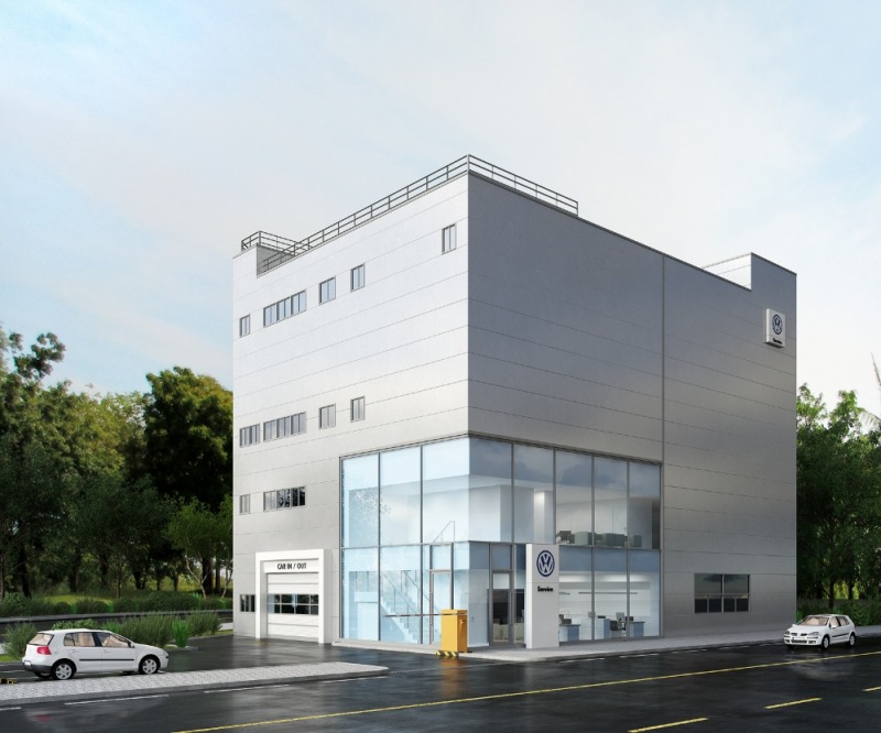 폭스바겐 하남 서비스센터.(사진=아우토플라츠)