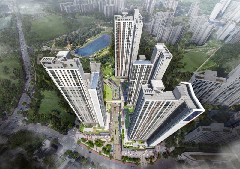 포레나 전주 에코시티 조감도.(사진=한화건설)