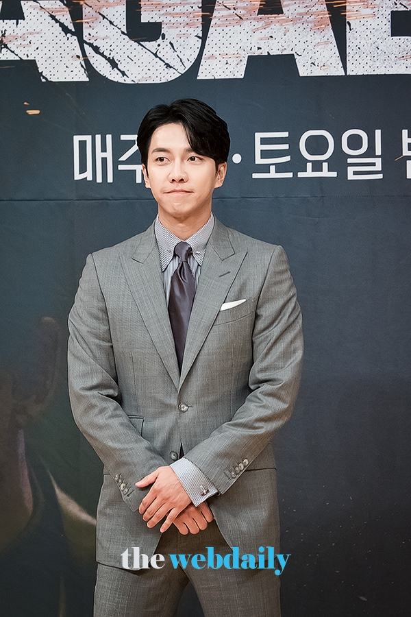 이승기, SBSB 드라마 '배가본드(VAGABOND)'제작발표회 현장