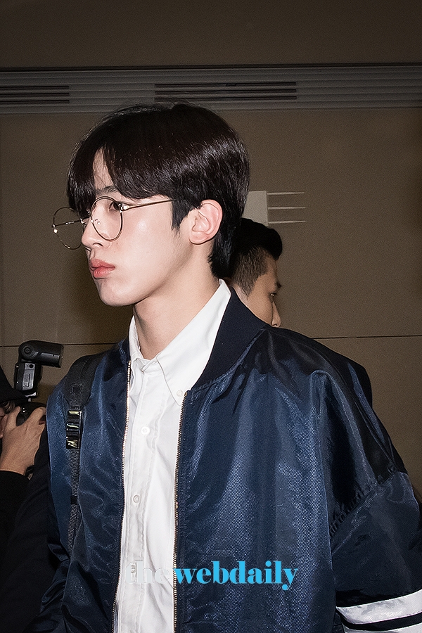 X1(엑스원) 김요한, 인천국제공항 입국 현장